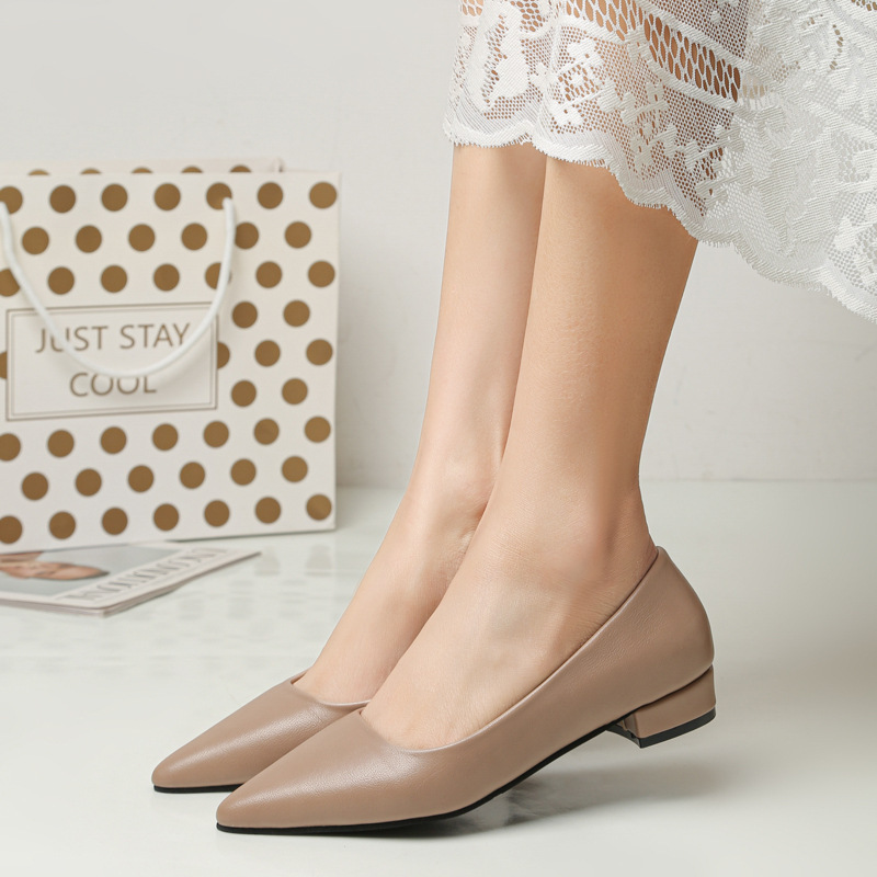 Spring Pointed Toe Shallow Mou - Women Formal Wear For Office avis et prix