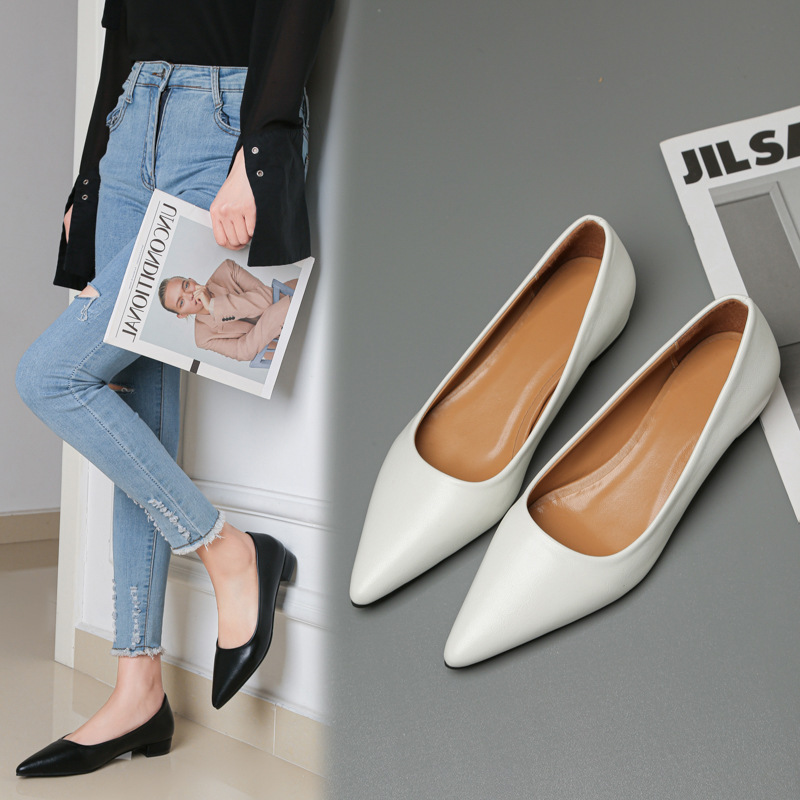 Spring Pointed Toe Shallow Mou - Women Formal Wear For Office avis et prix