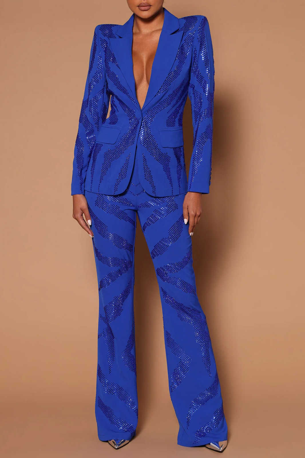 Customized Sequined Women Slim - Women'S Formal Wear Plus Size avis et prix