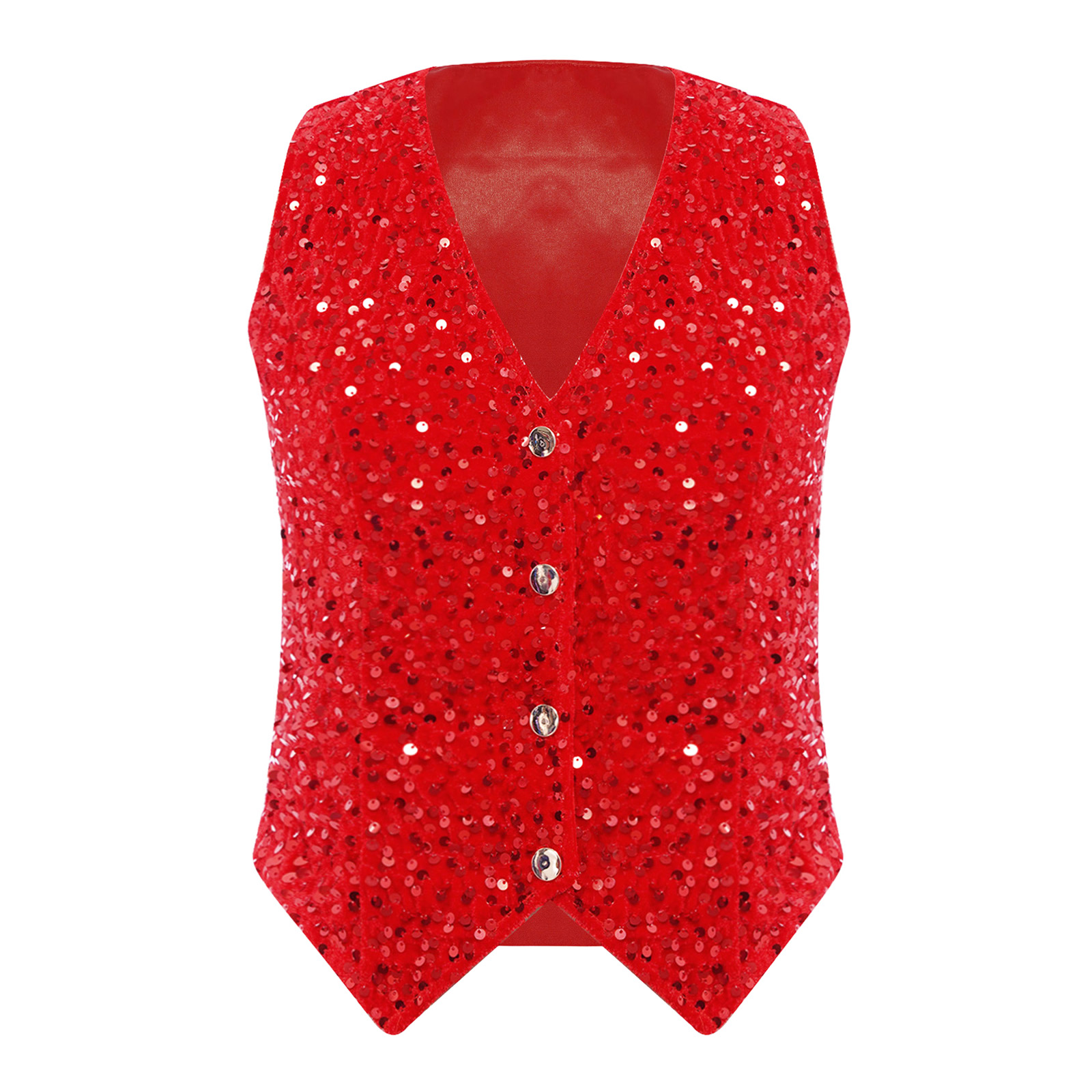Women Shiny Sequins Vest Chris - Women Formal Wear Outfits avis et prix