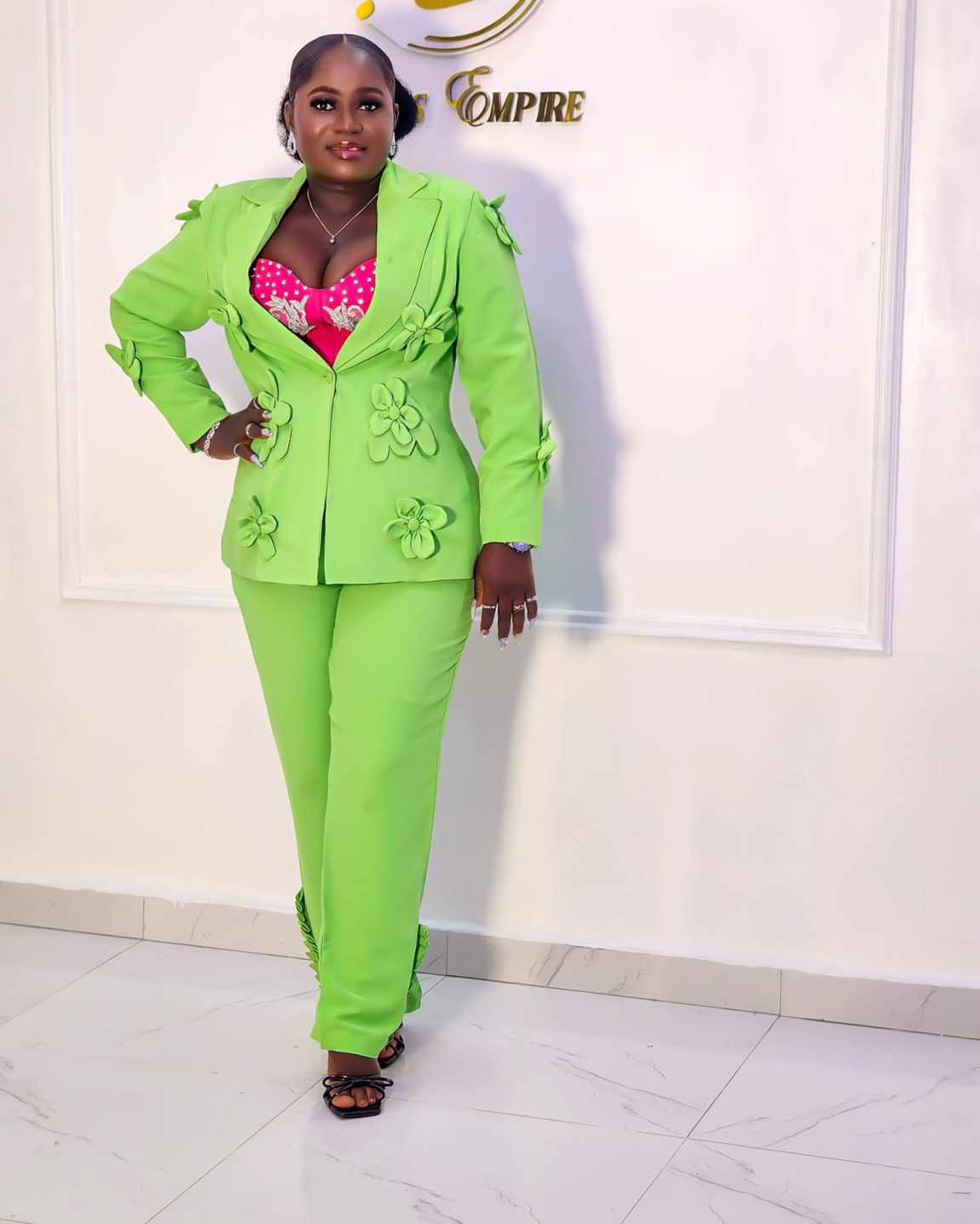 Plus Size Green Women Blazer S - Women'S Formal Wear Plus Size avis et prix