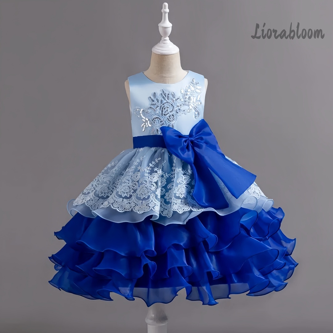Girls' Dress With Large Bow Sl - Woman Formal Wear avis et prix