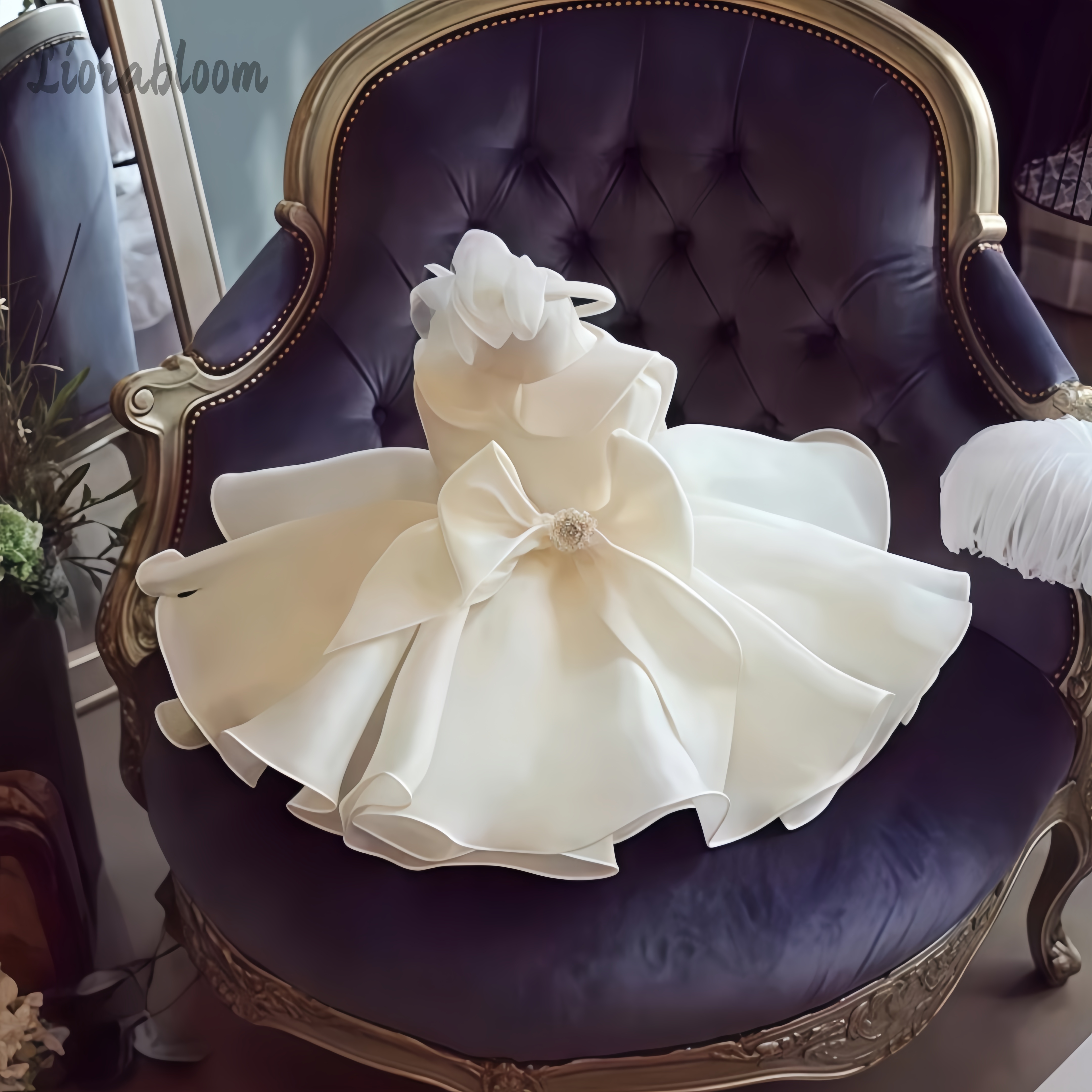 White Pearl Embellished Dress  - Woman Formal Wear avis et prix