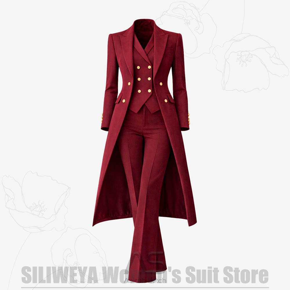 Women's Suit 3 Piece Double Br - Women Formal Wear Outfits avis et prix