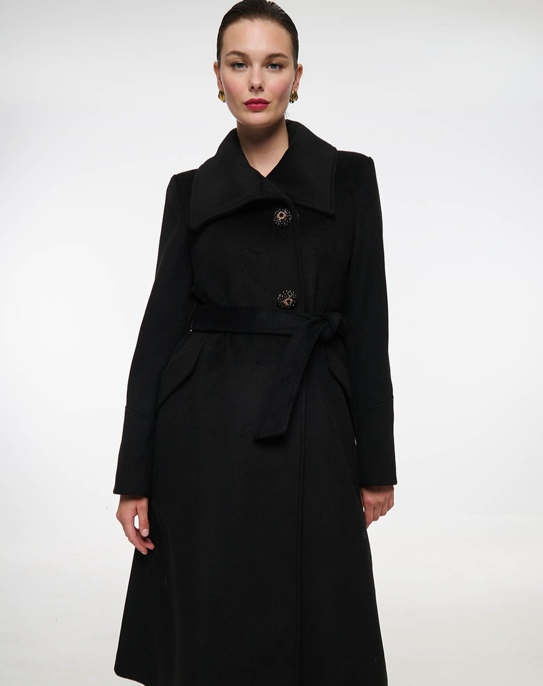 Vintage Black Stand Collar Wom - Women'S Formal Wear Plus Size avis et prix