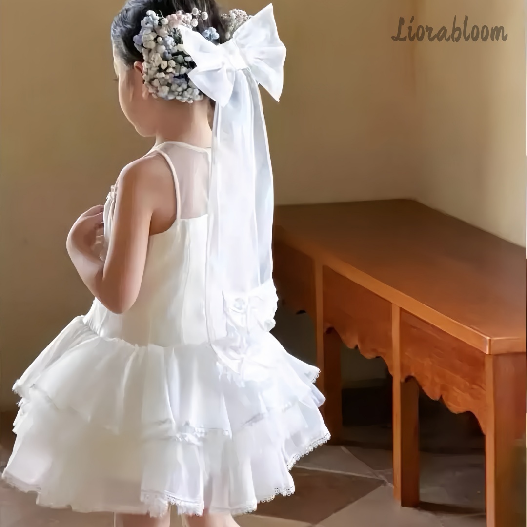 Girls' White Embroidered Forma - Woman Formal Wear avis et prix