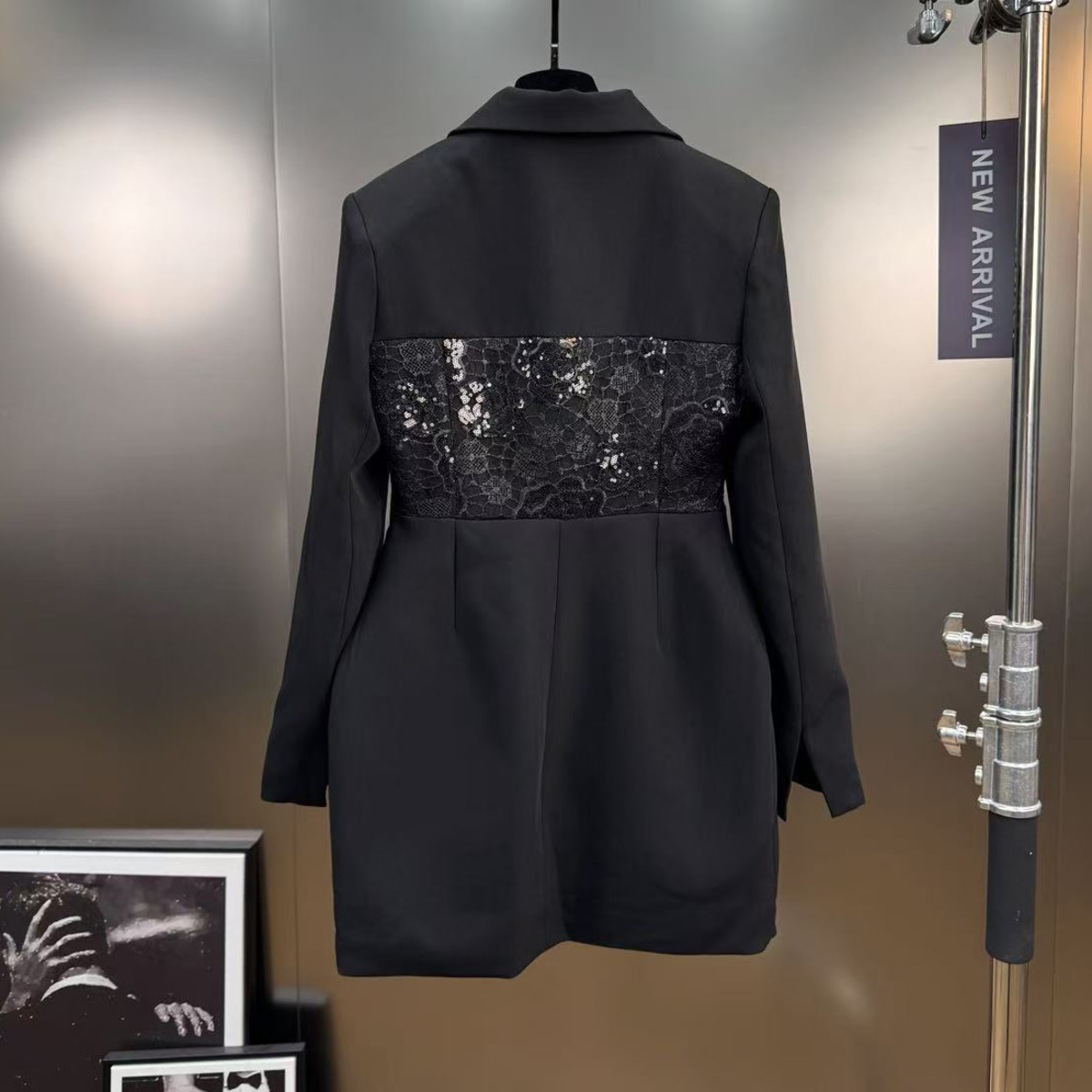 KT Elegant Lace Sequin Blazer  - Women Formal Wear Outfits avis et prix