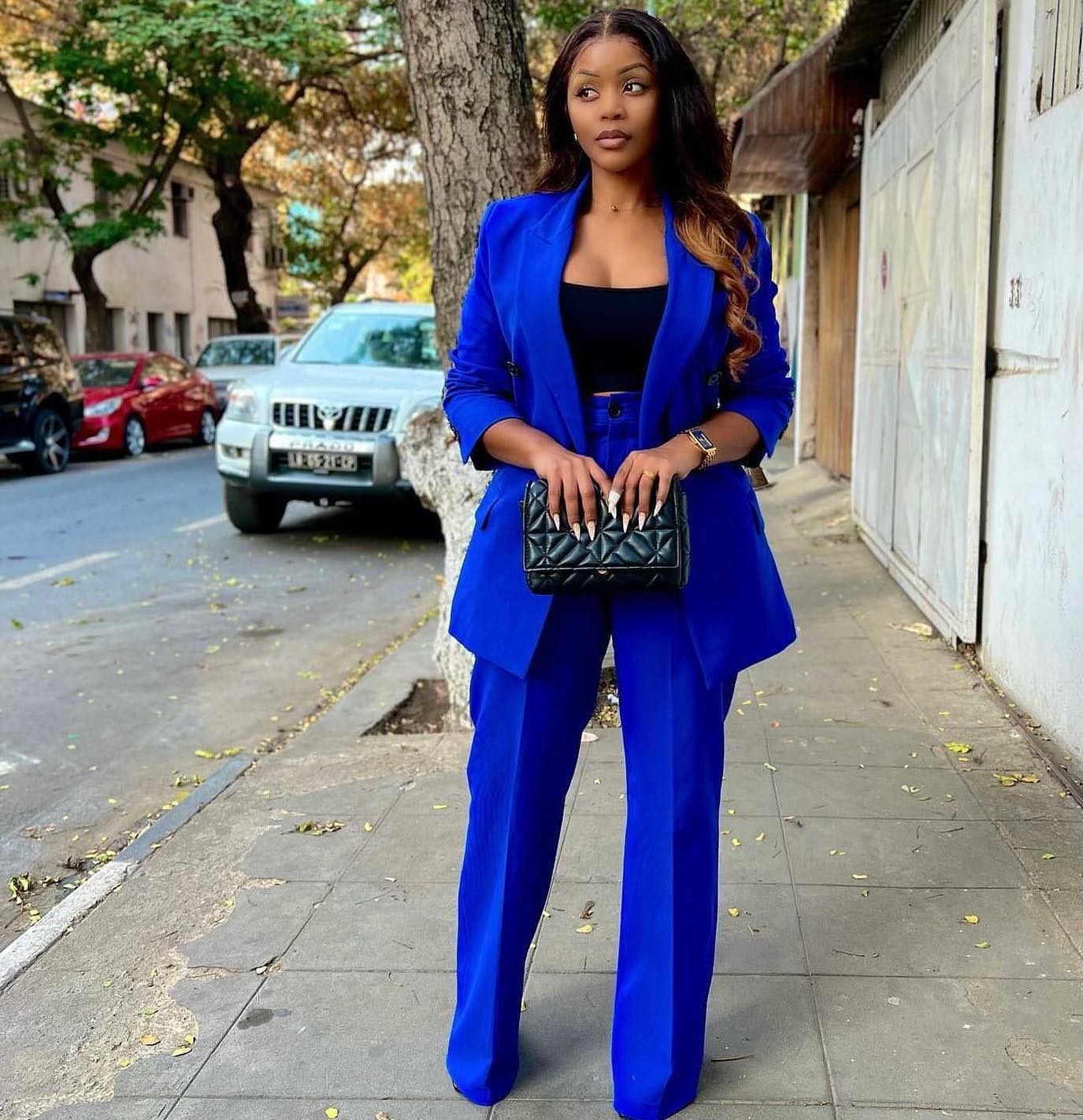 Royal Blue Women Pants Suits 2 - Women'S Formal Wear Plus Size avis et prix