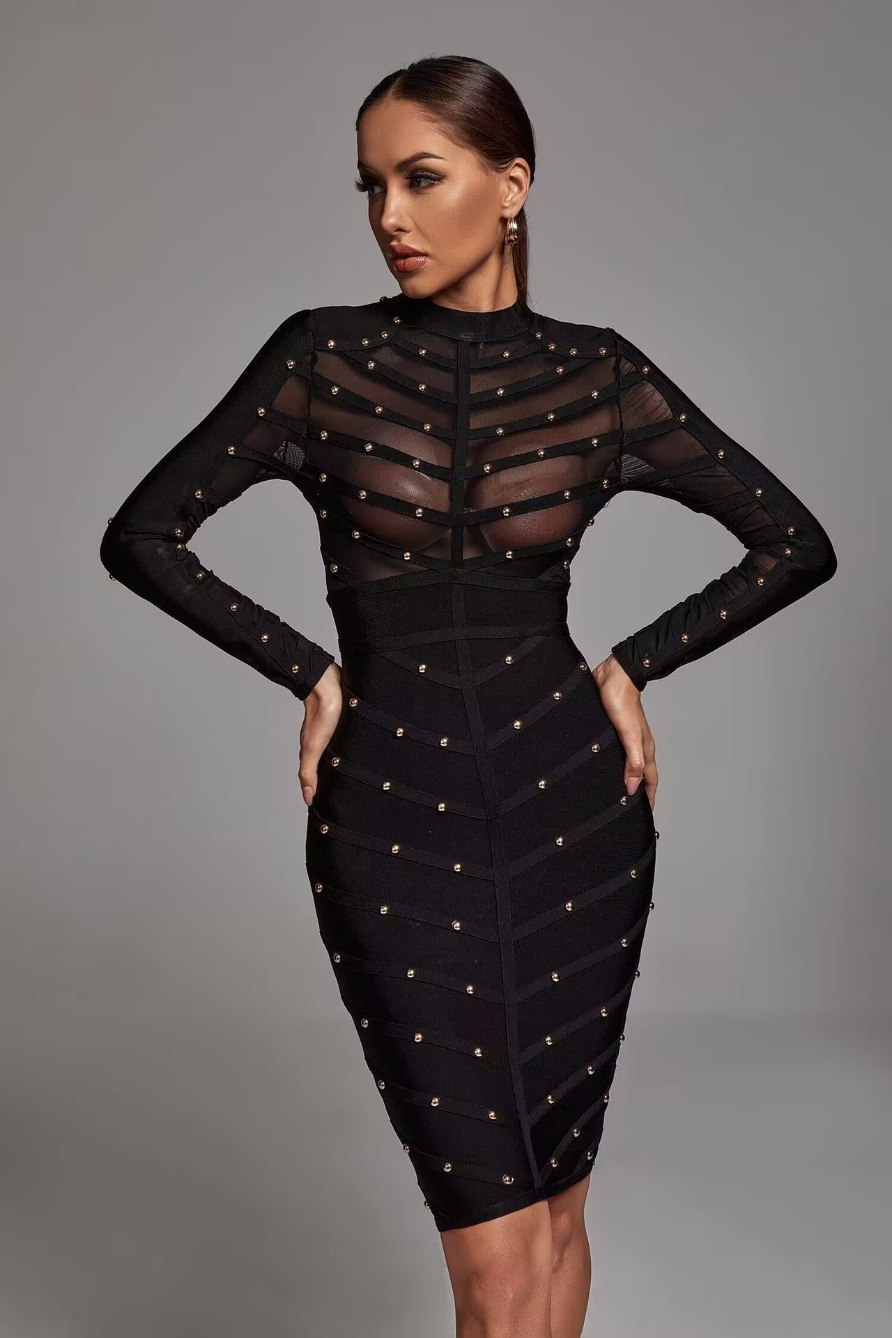 Stylish Rivets Glam Perspectiv - Women Formal Wear H&M avis et prix
